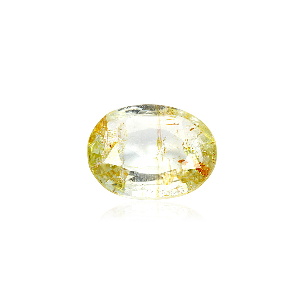 Certified Yellow Topaz 6.73 Cts (7.40 Ratti) PYZI84