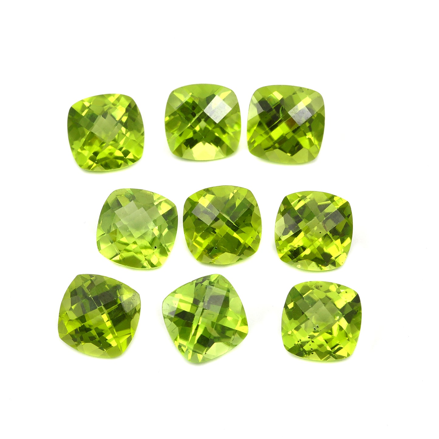 Peridot 8x8mm 2.50 Carats