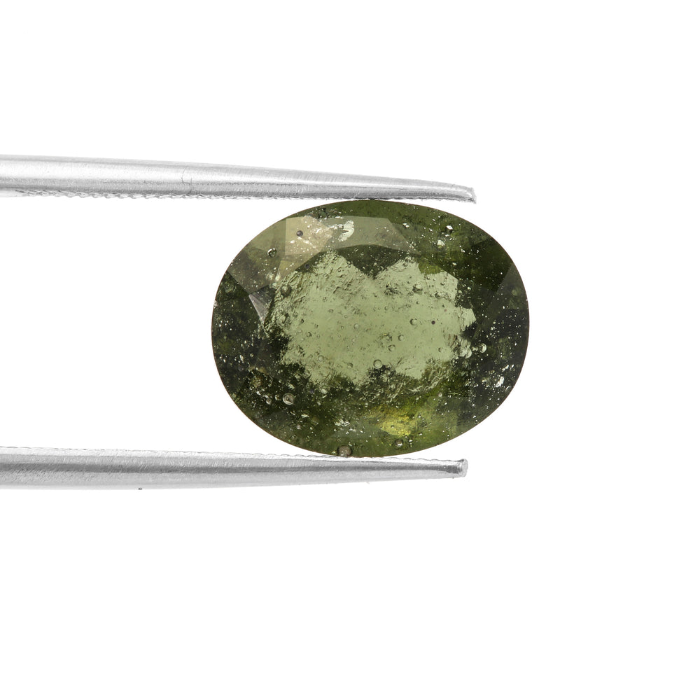 Moldavite (Oval 11x9mm) 2.50 Carats Close Out