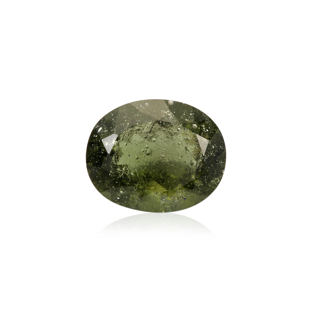 Moldavite (Oval 11x9mm) 2.50 Carats Close Out