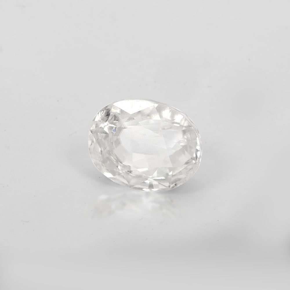 Certified White Zircon 7.88 Cts (8.66 Ratti) QCVW86