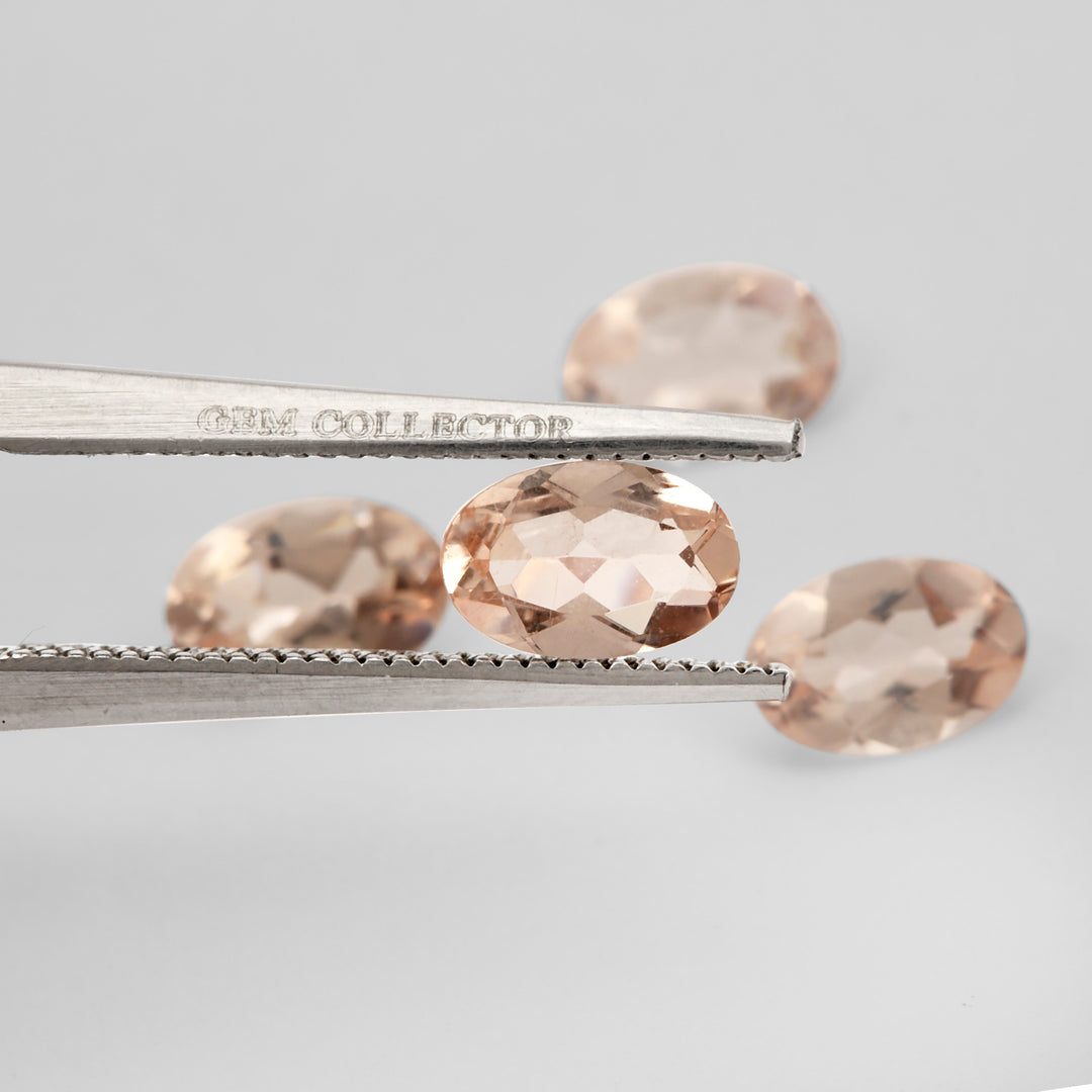 Peach Morganite 6x4mm 0.30 Carats