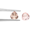 Pink Morganite 6x6mm 0.50 Carats