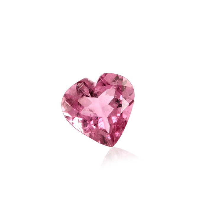 Pink Tourmaline (Heart 6x6mm) 0.60 Carats