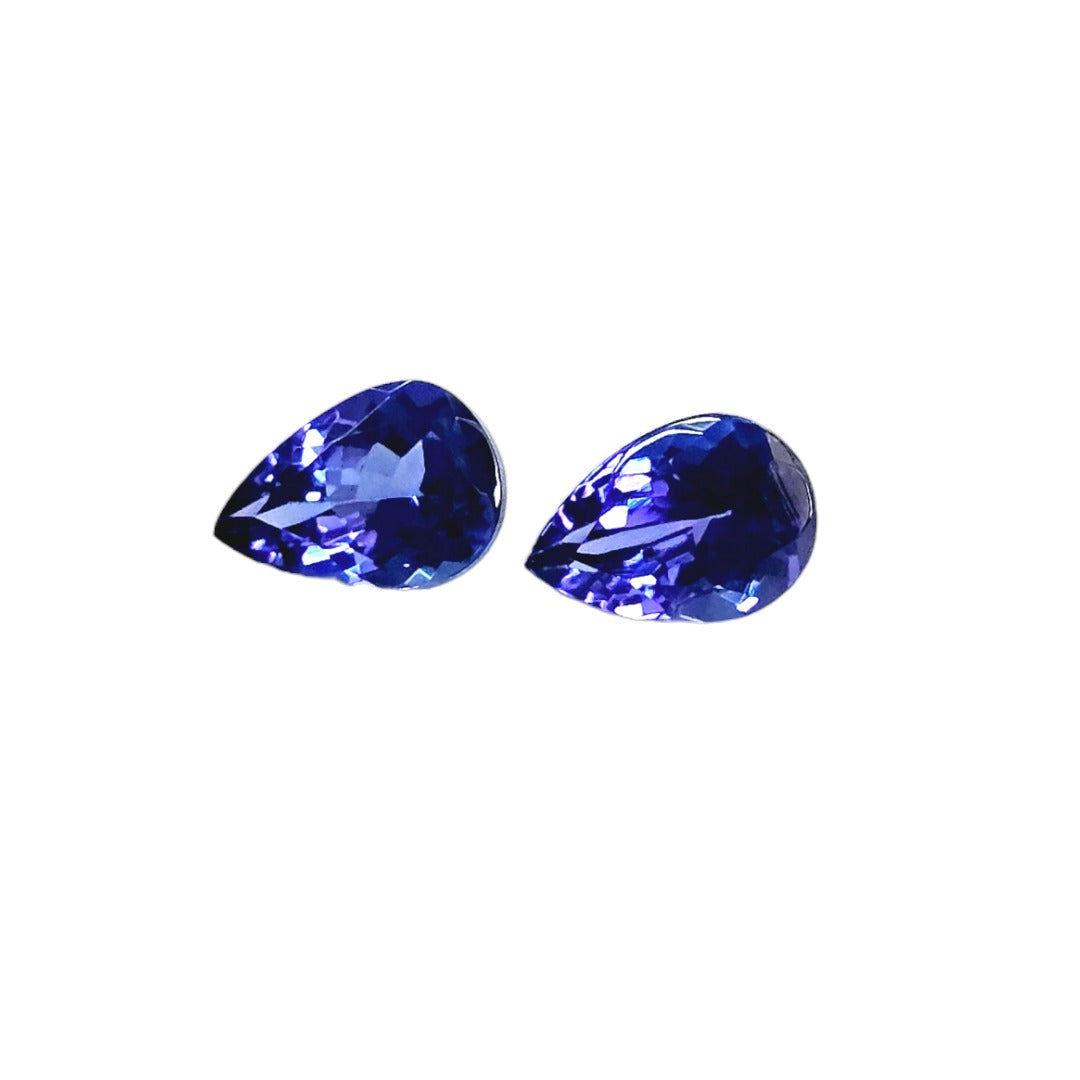 AAA 2Pc Lot Tanzanite 1.70 Carats