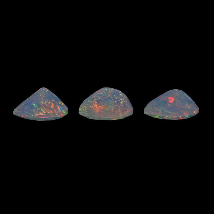 2Pc Lot Ethiopian Opal 8x6mm 0.80 Carats