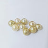 Golden South Sea Pearl 11mm Undrilled 8.85 Carats (9.73 Ratti) QVCI01
