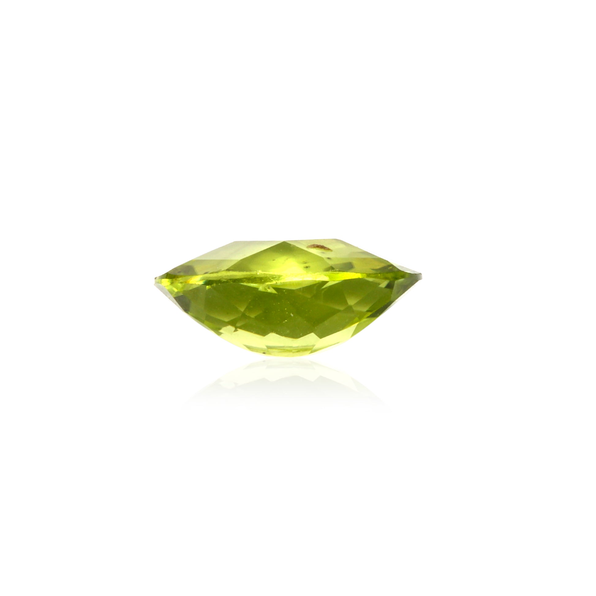 Certified Peridot Oval 2.54 Carats