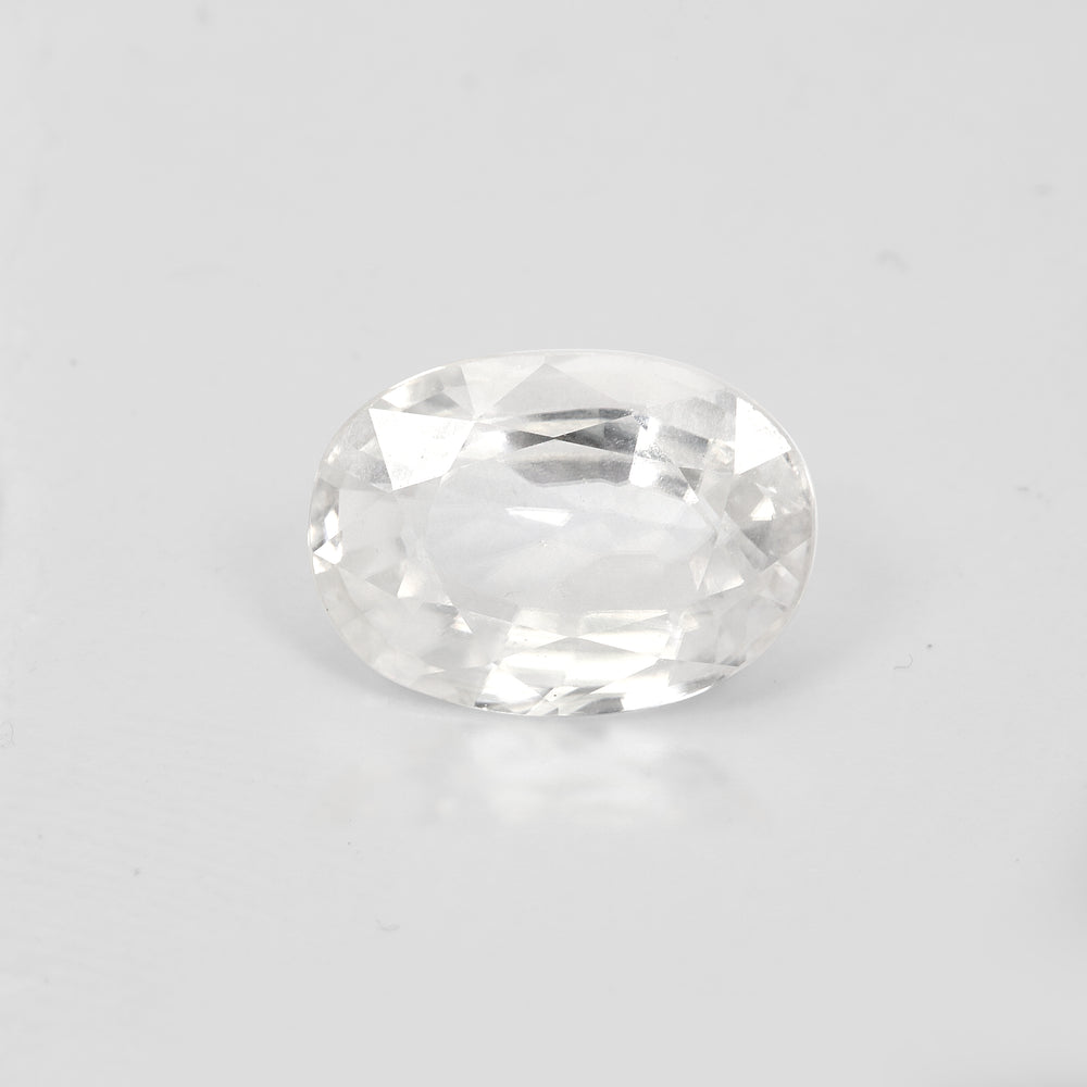 Certified White Zircon 6.62 Cts (7.28 Ratti) RBVW23