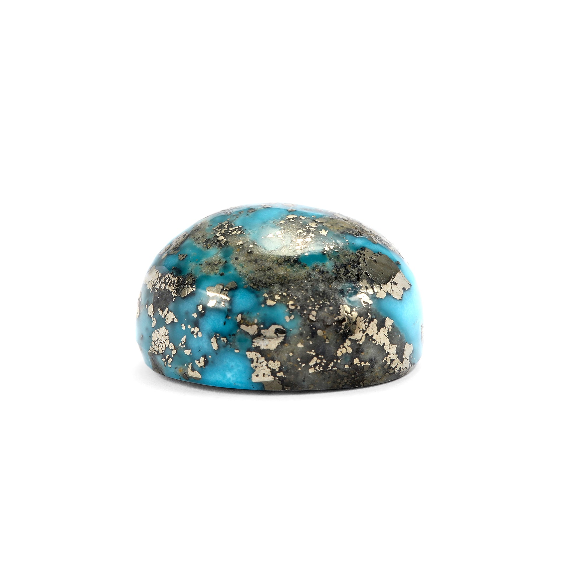 Certified Nishapuri Turquoise (Firoza) Oval 13.00Cts (14.30 Ratti) REZI67