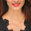 Timeless Opal and Diamond Pendant in 14k Gold(RGNK60)