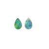 2Pc Lot Doublet Opal (Pear 6x4mm) RJOC95 Pear 6x4
