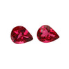 2Pc Lot Pink Tourmaline (Pear 5x4mm) RKSI80
