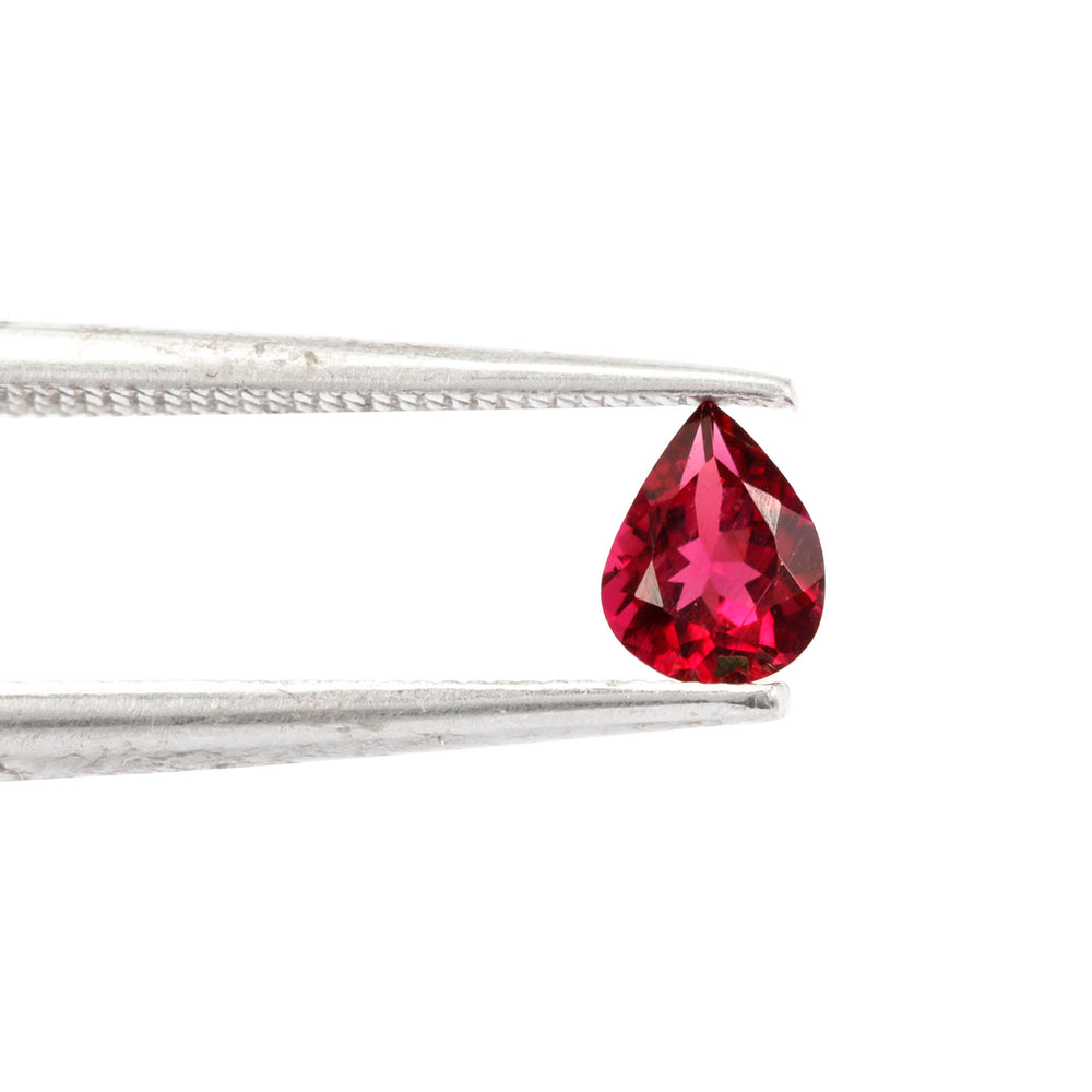 2Pc Lot Pink Tourmaline (Pear 5x4mm) RKSI80
