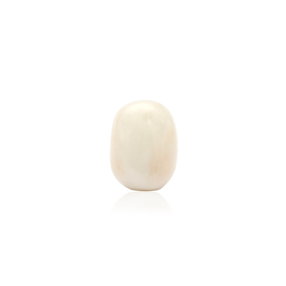 Certified Coral (Safed Moonga) 6.35 Cts. (6.99 Ratti) Japan RNZI43