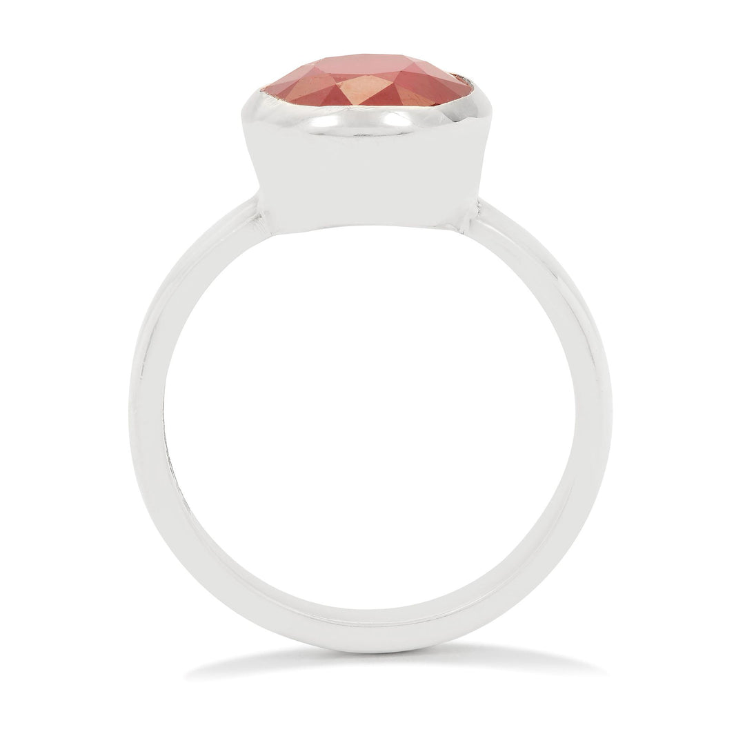 Ruby (Manik) Ring in Sterling Silver (RRSS)