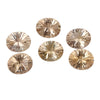 2Pc Lot Champagne Quartz 11x9mm 5.50 Carats