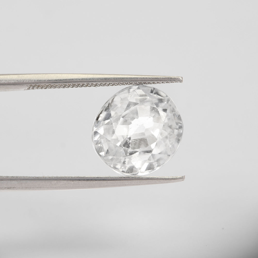 Certified White Zircon 5.41 Cts (5.95 Ratti) RSVW67