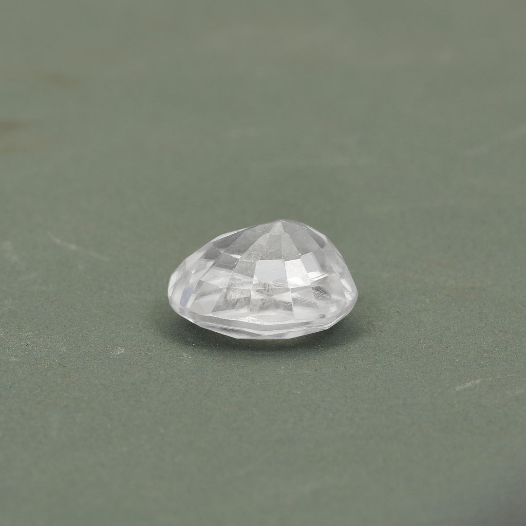 Certified White Zircon 5.40 Cts (5.94 Ratti) RSVW67