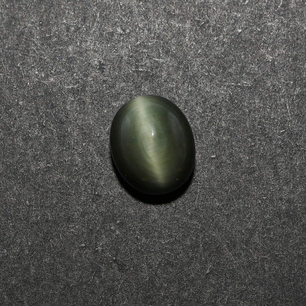 Certified Cat's Eye Quartz (Lahsunia) 7.77 Cts. (8.55 Ratti) RYVD81
