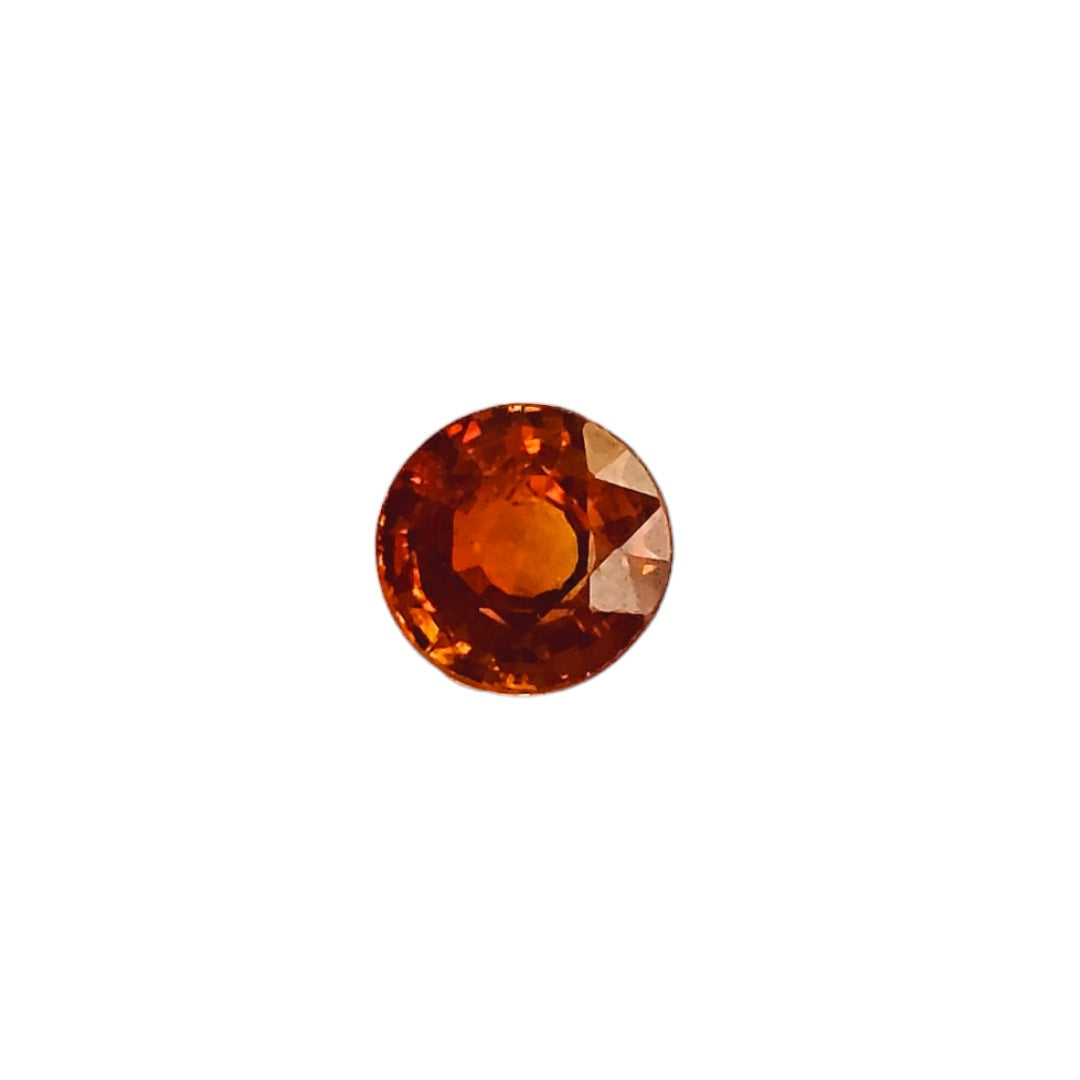 Mandarin Garnet 5.25mm 0.70 Carats