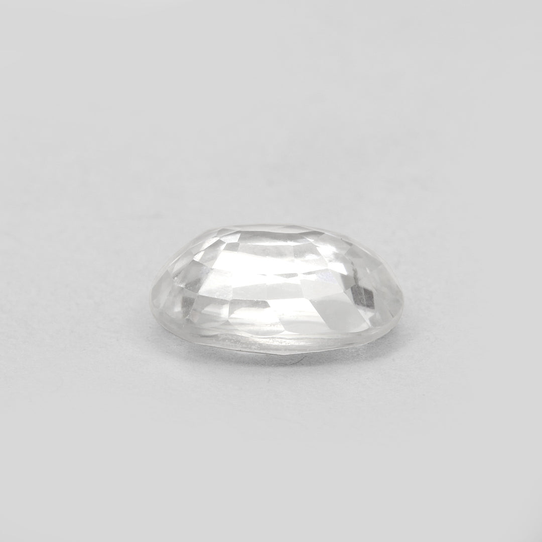 Certified White Zircon 7.20 Cts (7.92 Ratti)