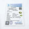 Certified Peridot Oval 1.95 Carats