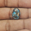 Certified Nishapuri Turquoise (Firoza) Oval 10.05Cts (11.05 Ratti) SGZI38