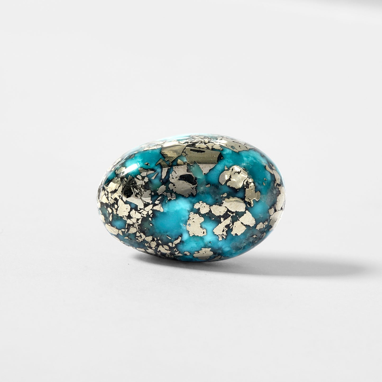 Certified Nishapuri Turquoise (Firoza) Oval 10.06Cts (11.06 Ratti) SGZI38