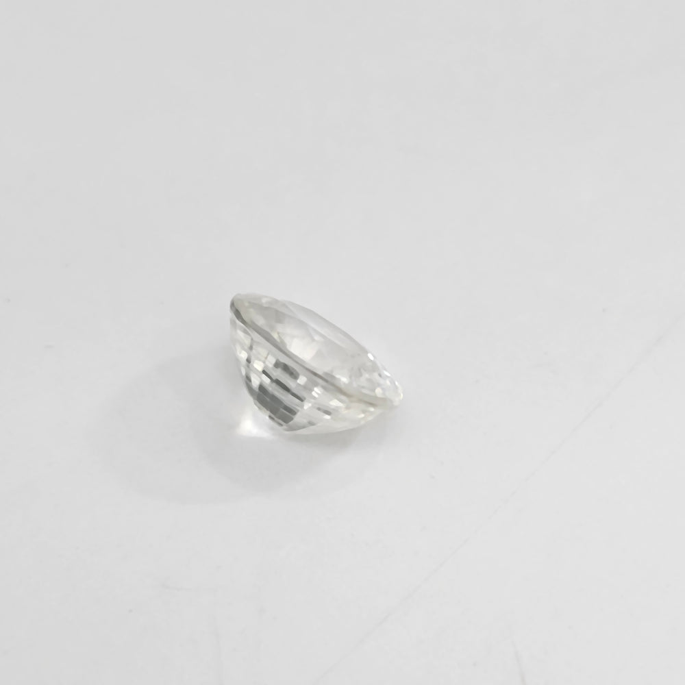 Certified White Zircon 7.10 Cts (7.81 Ratti) SHVW14_1