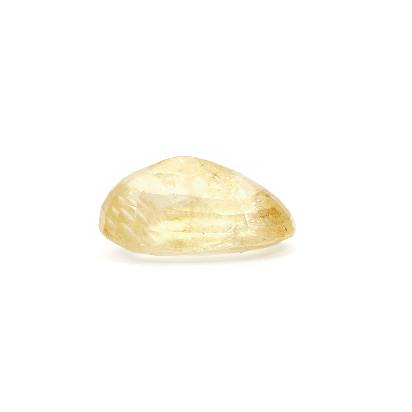 Certified Yellow Sapphire-5.66 Carats (6.22 Ratti) Sri Lanka (Ceylon), SKU: SLZI12