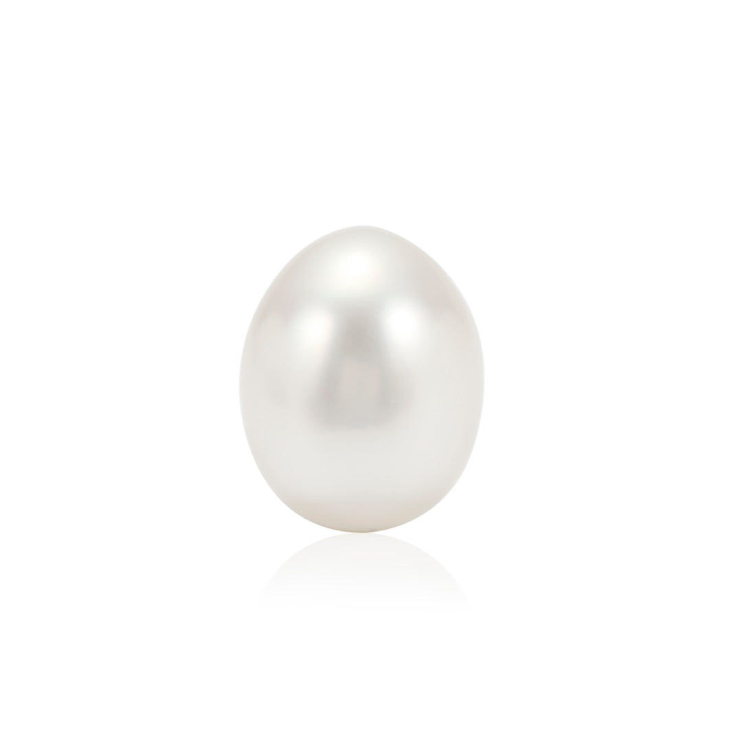 White South Sea Pearl Undrilled 9.15 Carats (10.06 Ratti) 10-11mm Australia