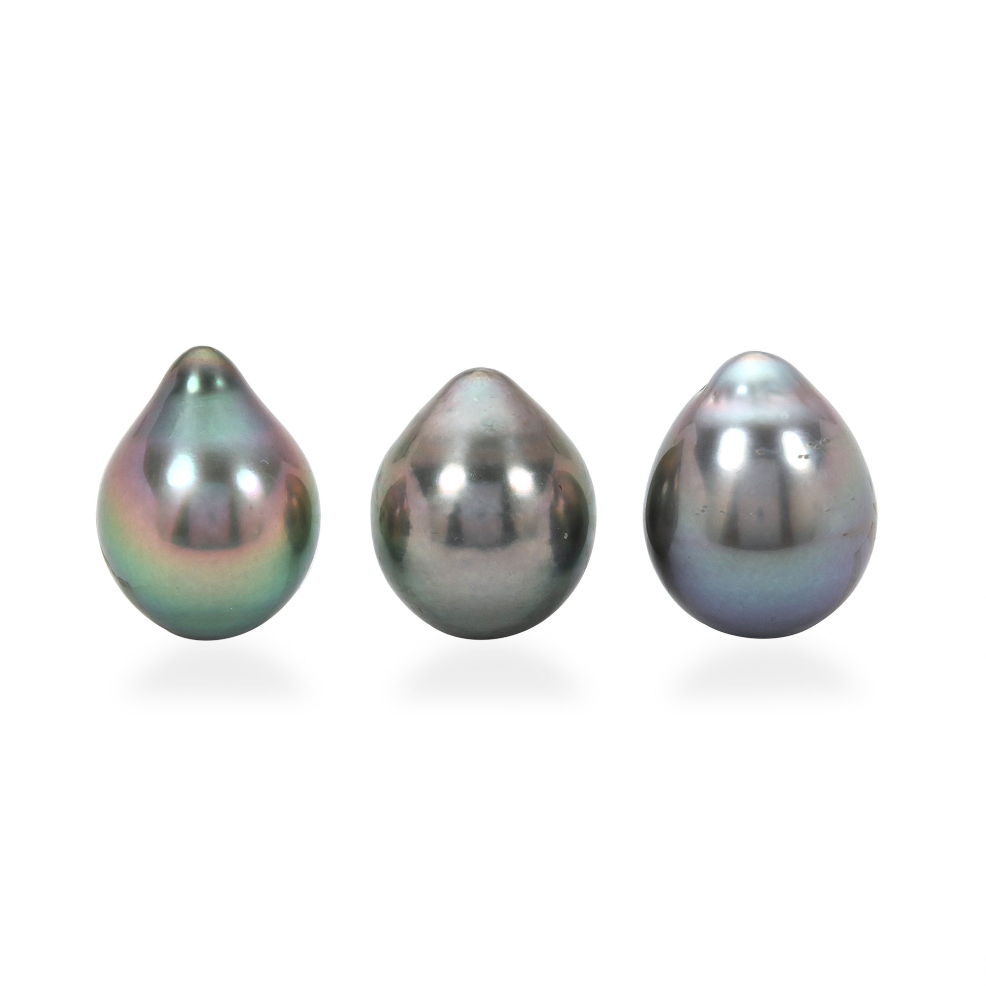 Certified Tahitian Grey Black Pearl Undrilled 13.30 Carats (14.63 Ratti) Tahiti SQOZ10