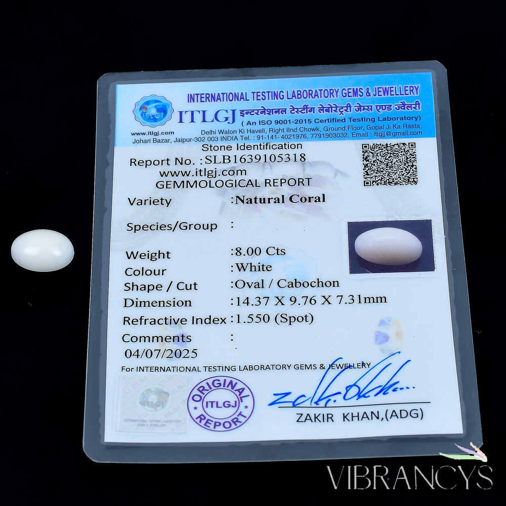 Natural Coral(White)