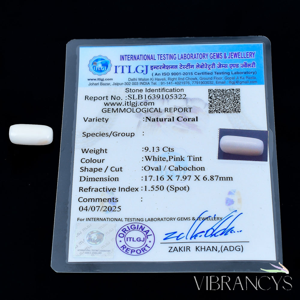 Natural Coral(White)