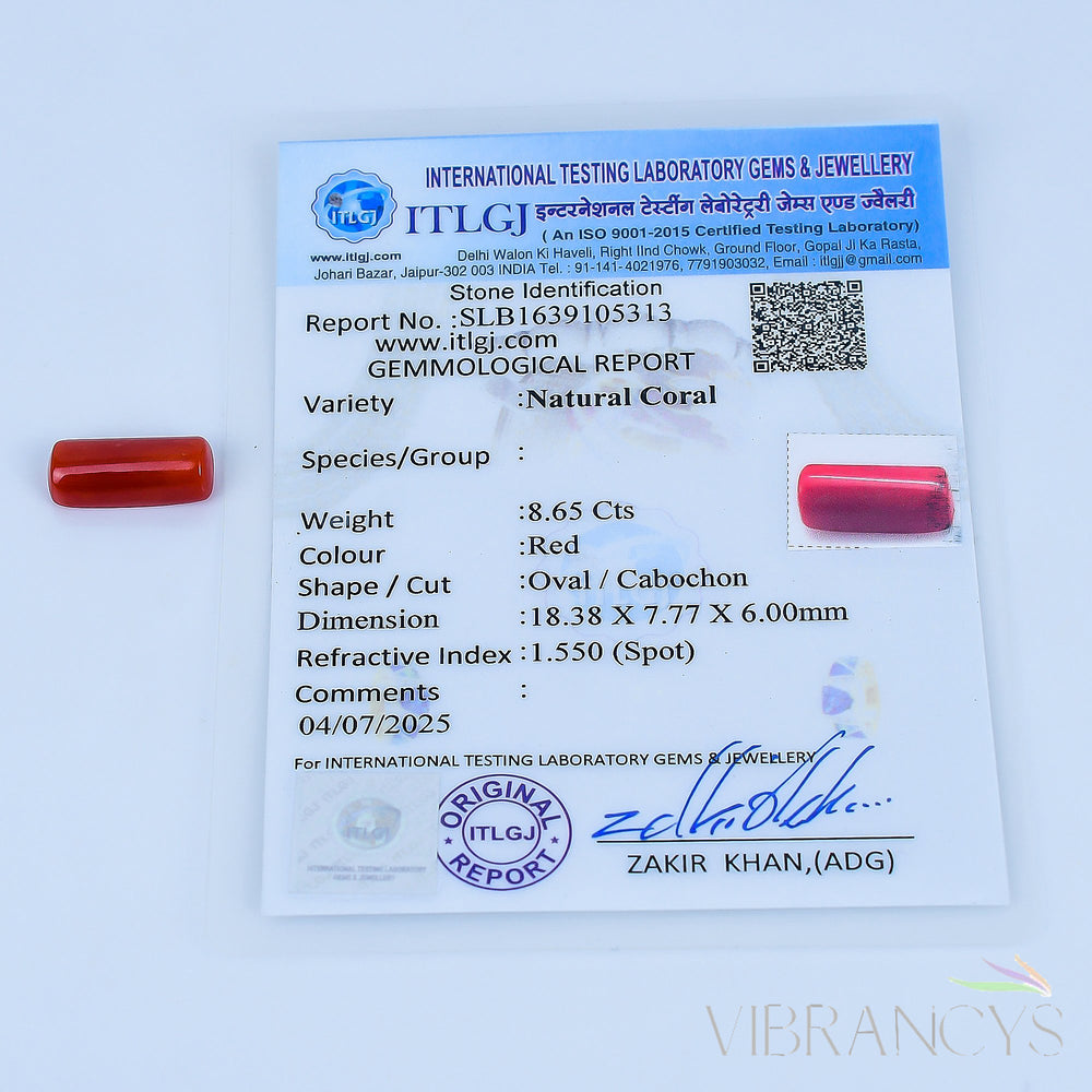 Natural Coral(Red)