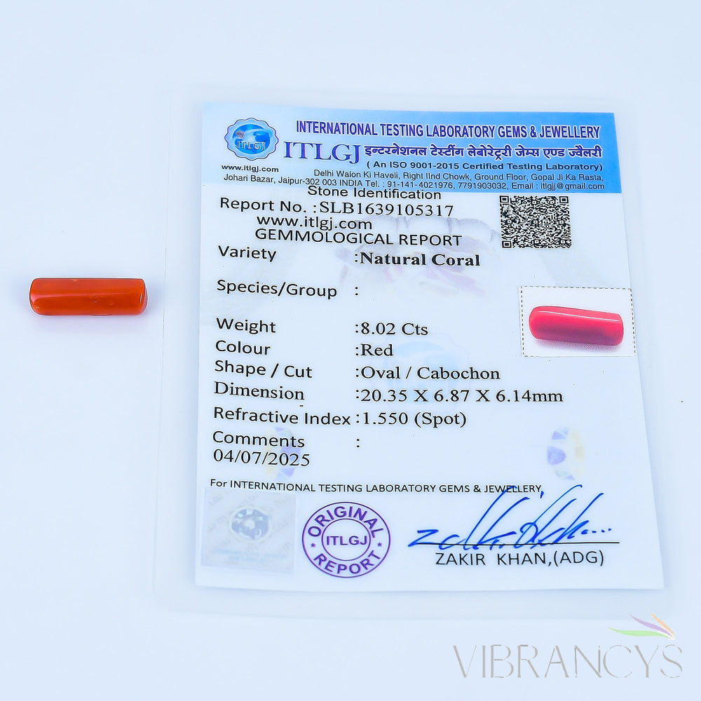 Natural Coral(Red)