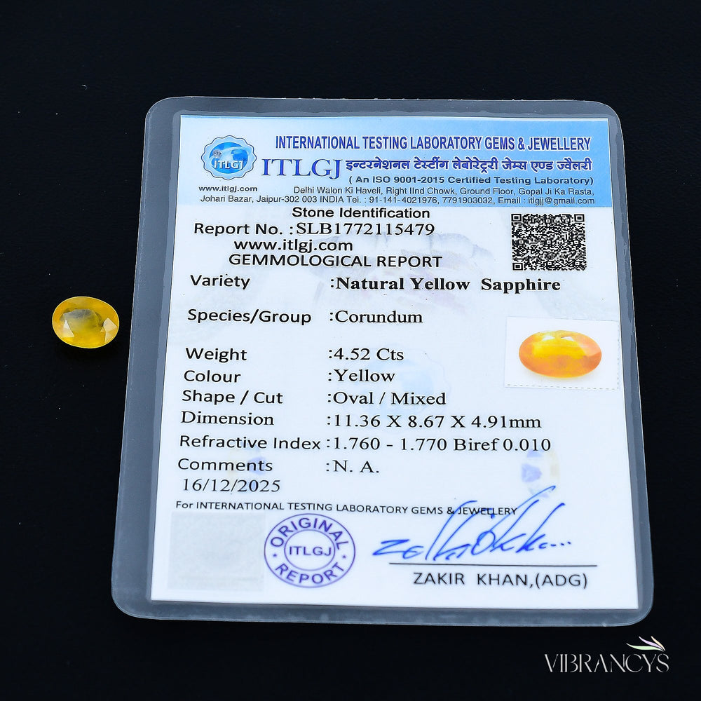 Yellow Sapphire