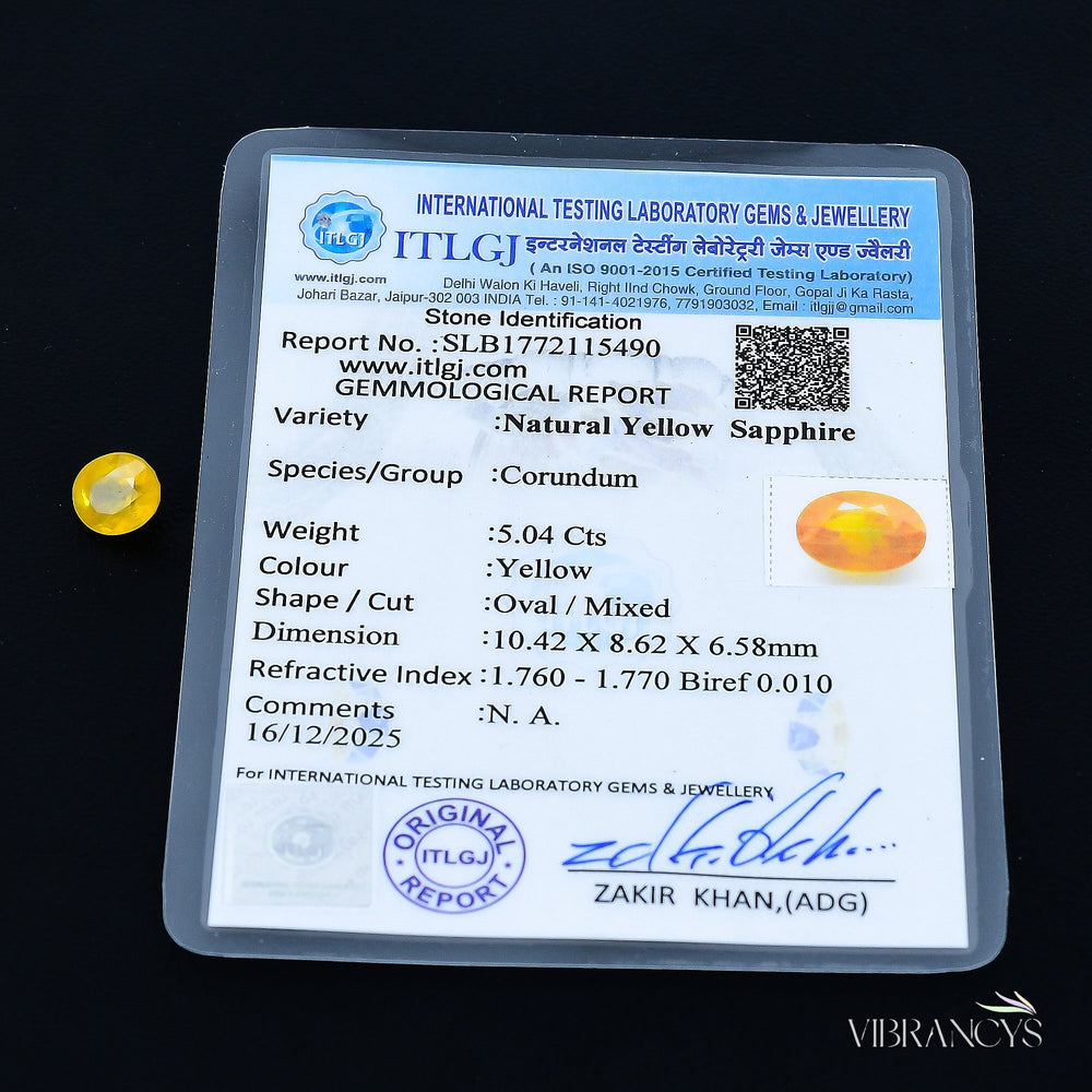 Yellow Sapphire