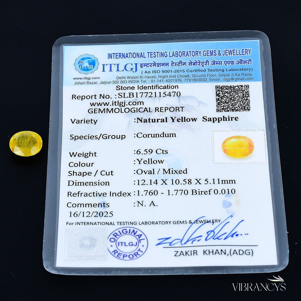 Yellow Sapphire