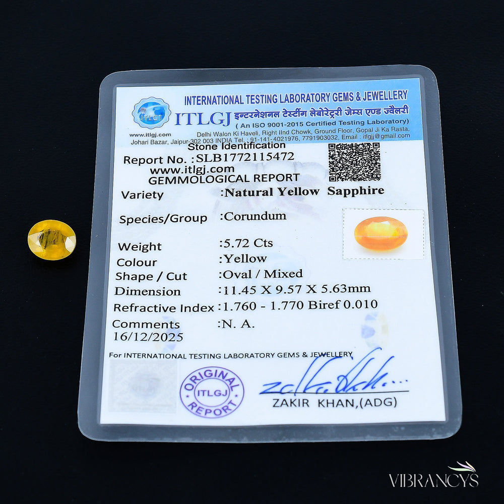 Yellow Sapphire