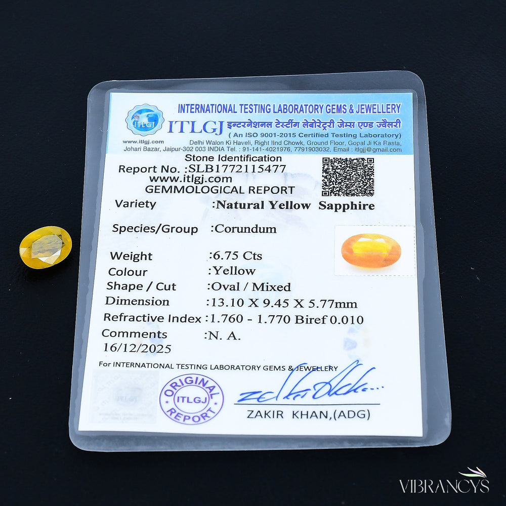 Yellow Sapphire