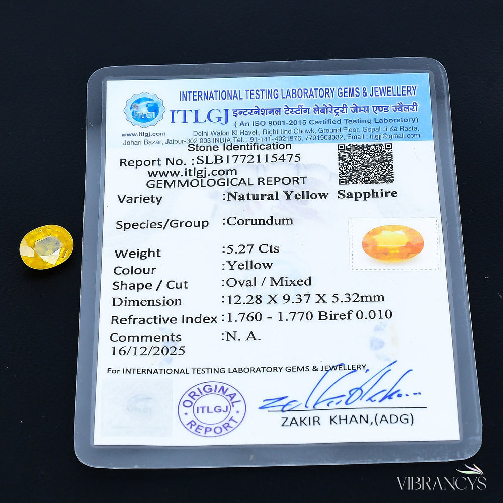 Yellow Sapphire