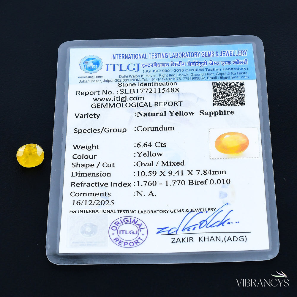 Yellow Sapphire