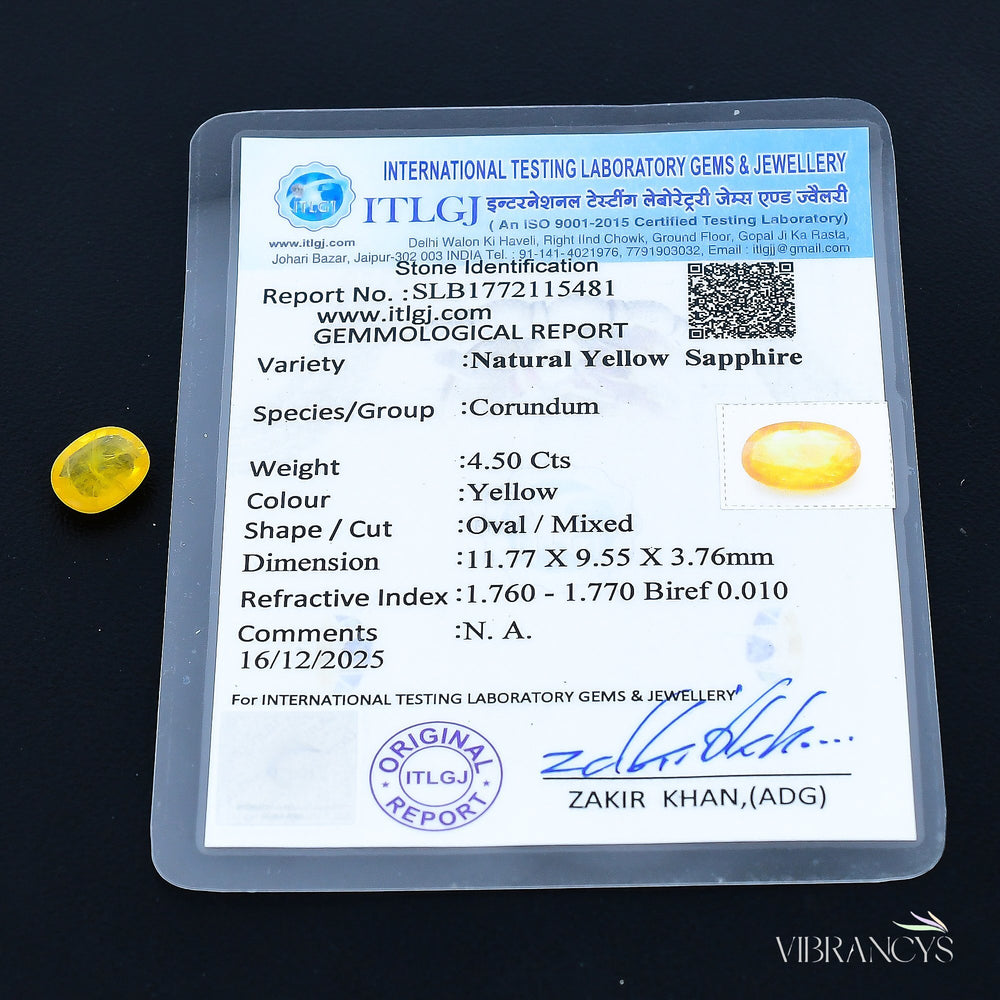 Yellow Sapphire