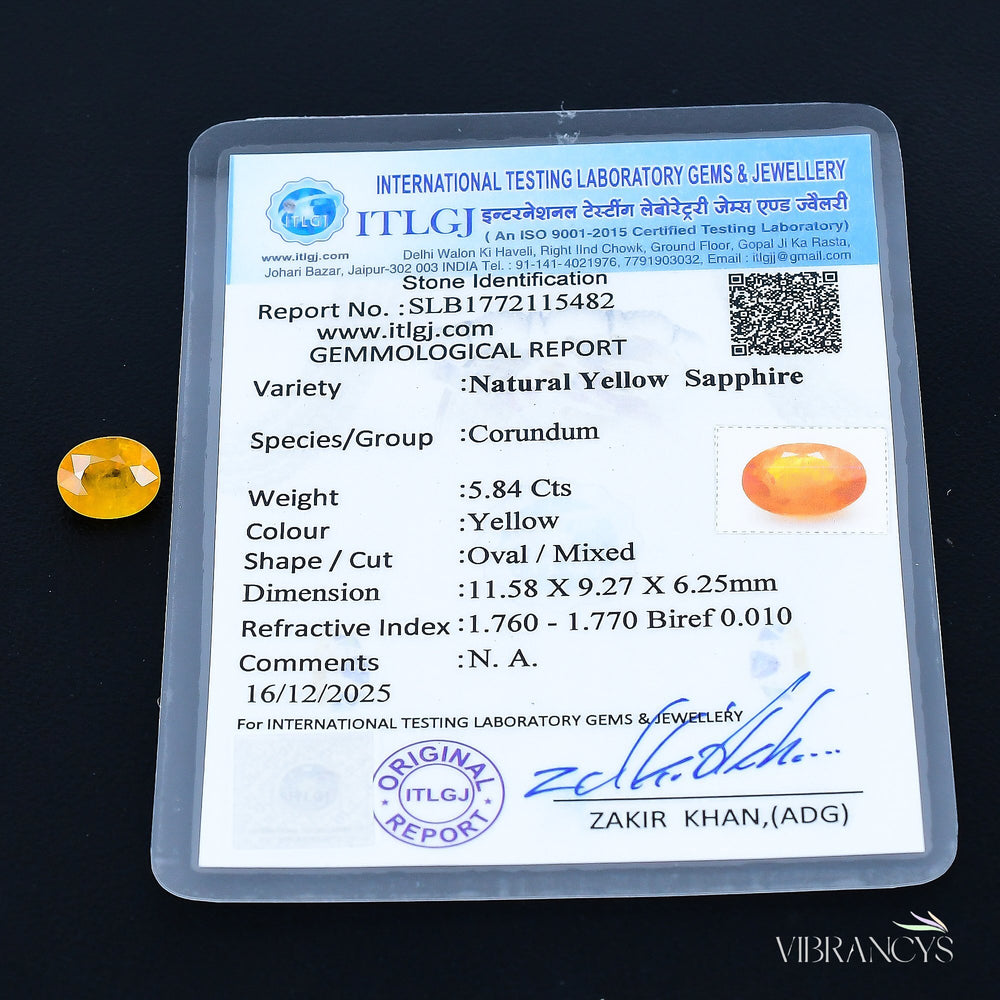 Yellow Sapphire