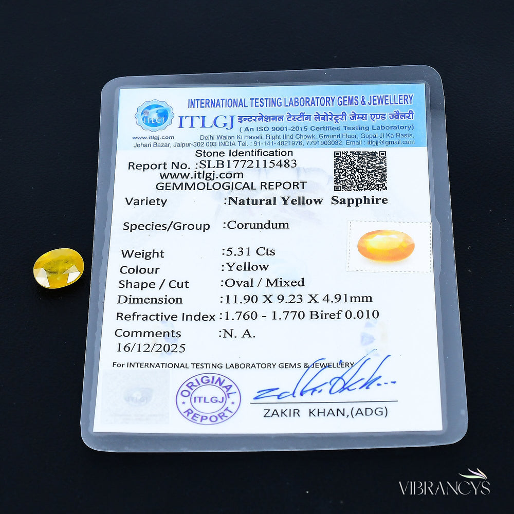 Yellow Sapphire