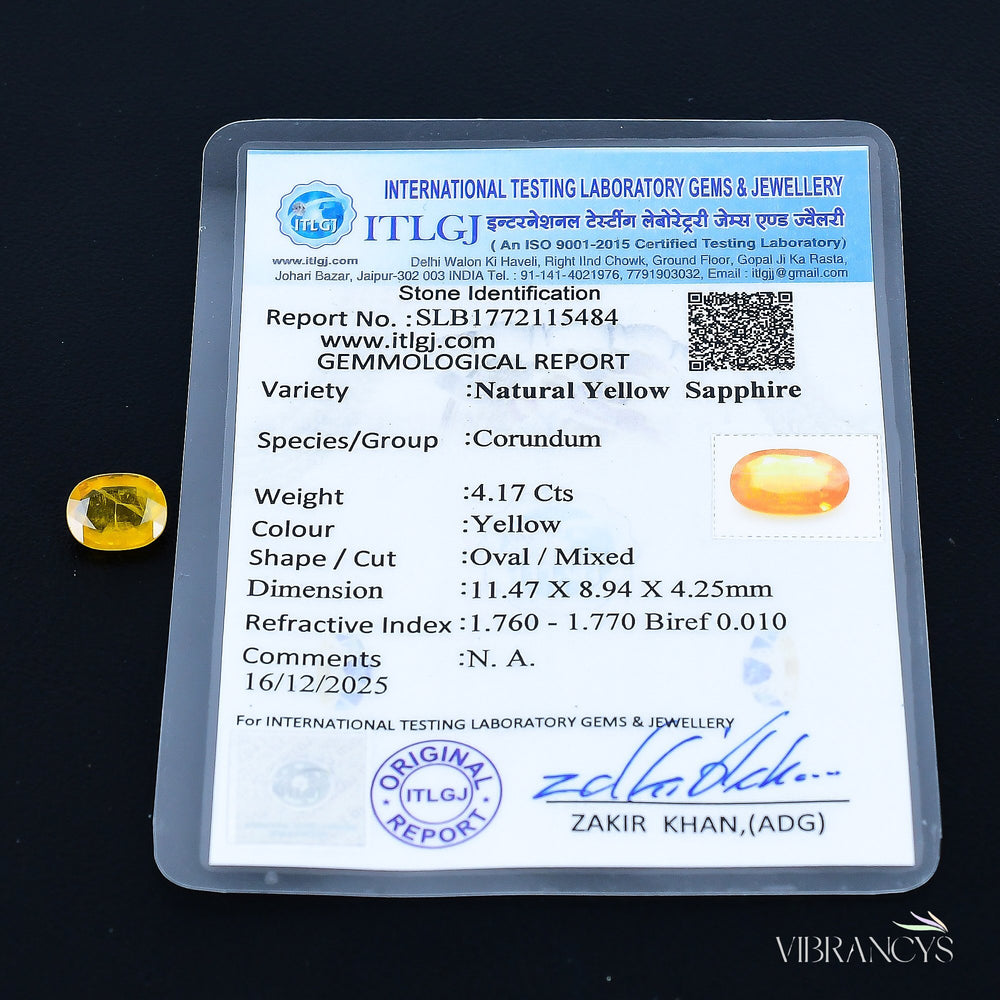 Yellow Sapphire
