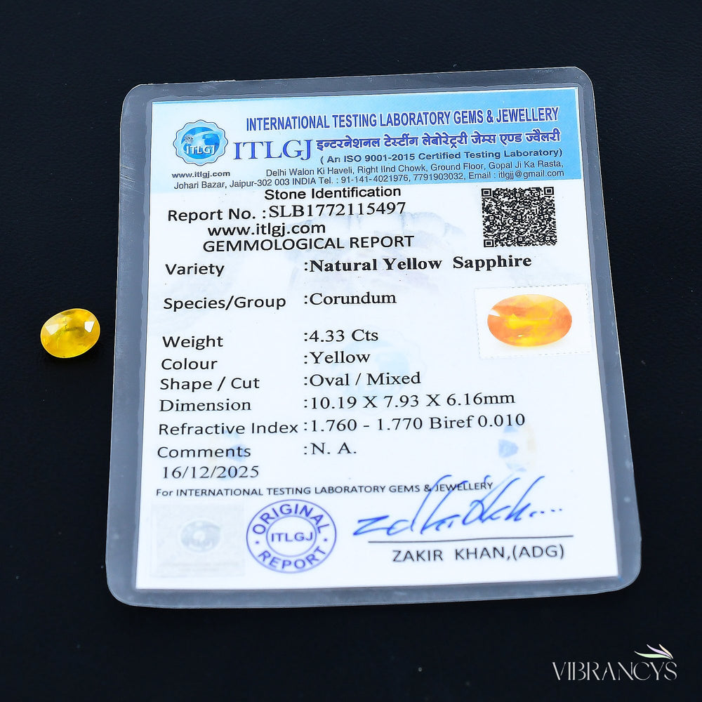 Yellow Sapphire