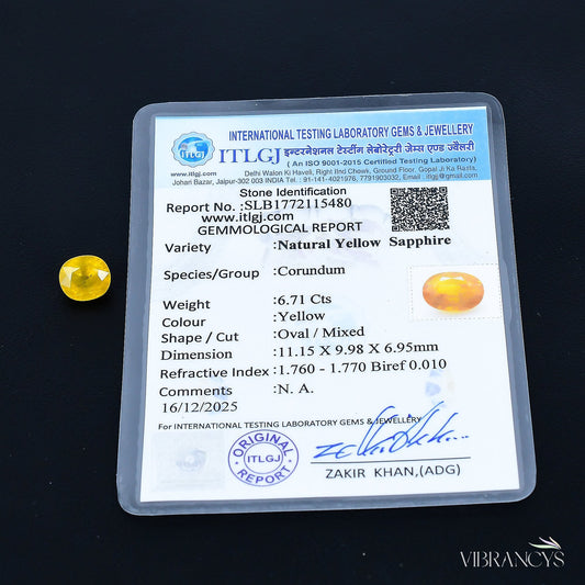 Yellow Sapphire